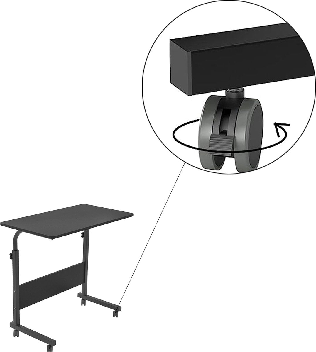 Sotas Mobiele Bureau Zwart