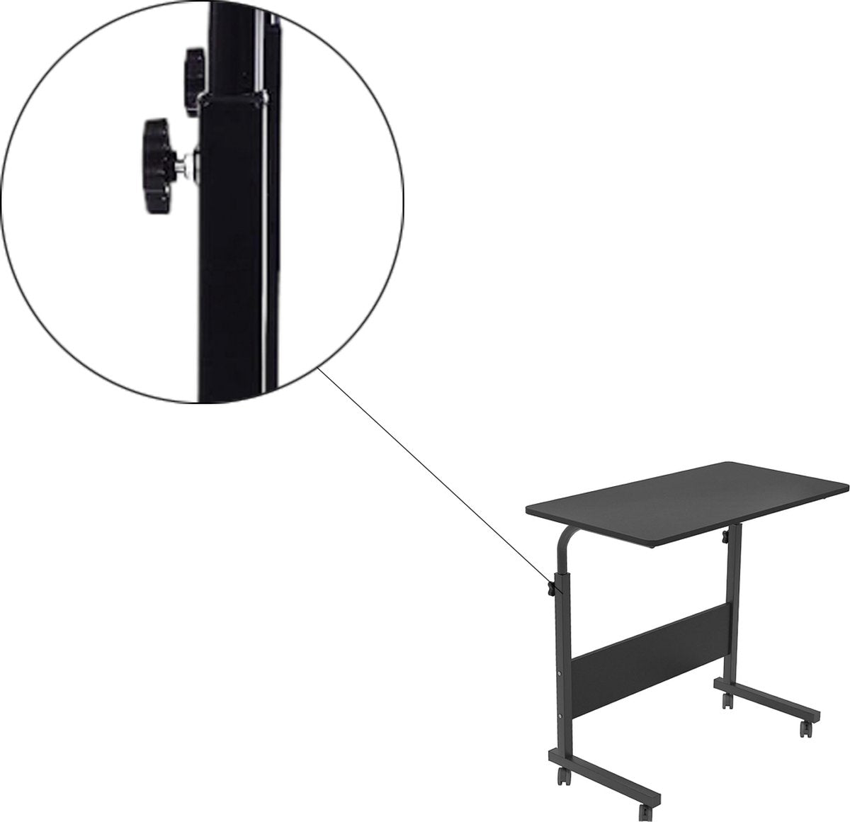 Sotas Mobiele Bureau Zwart